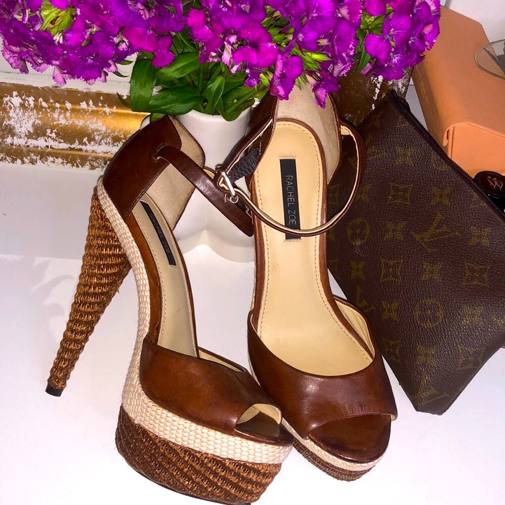 Rachel Zoe
Brown Bardot Sandal Platform
US Sz.6